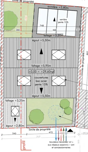 Building plot in Nantes (44000)