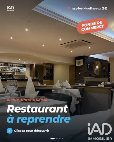 Restaurant à Issy-les-Moulineaux (92130)