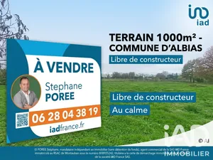 Terrain à bâtir à Albias (82350)
