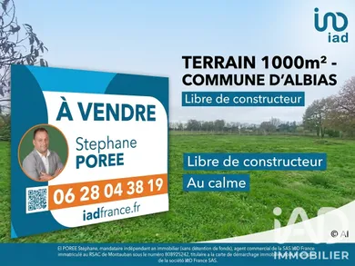 Terrain à bâtir à Albias (82350)