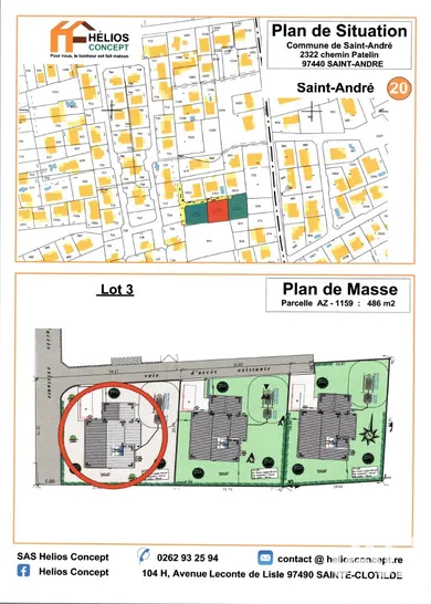 Maison traditionnelle à Saint-André (97440)
