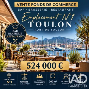 Bar, Brasserie, Tabac à Toulon (83000)