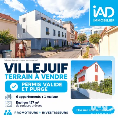 Terrain à Villejuif (94800)