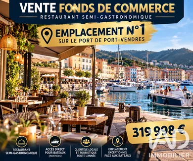 Restaurant in Port-Vendres (66660)