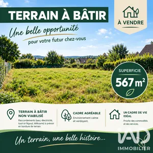 Terrain à bâtir à Le Thou (17290)