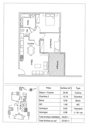 Apartment in Saint-Pierre (97410)