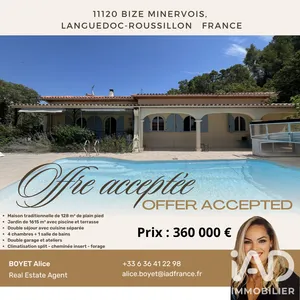 House in Bize-Minervois (11120)