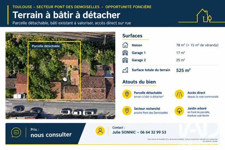 Maison 4 pièces 78 m² · à Toulouse · 78 m² · 260 000 €