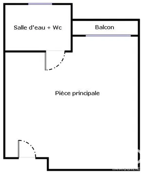 Studio à Paris (75015)