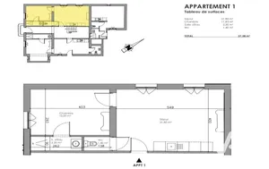 Appartement à Mont-de-Marsan (40000)