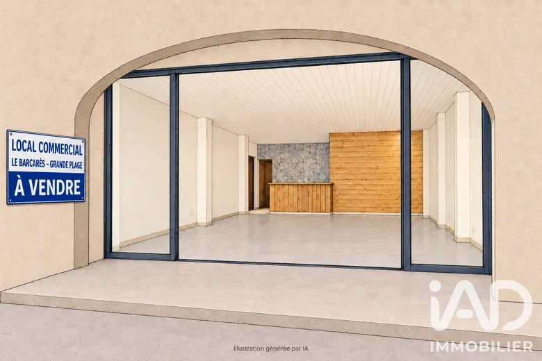 Local commercial 33 m² · à Le Barcarès · 33 m² · 89 000 €