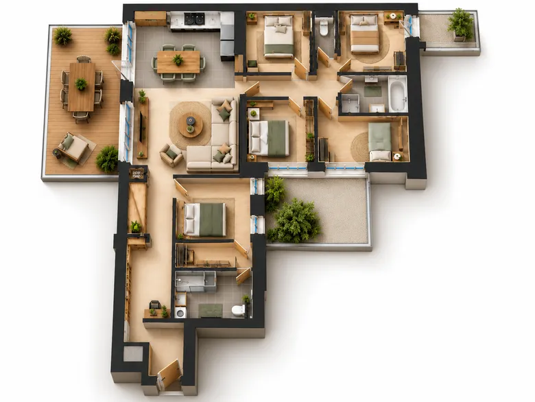 Appartement 6 pièces 156 m² · à Fontainebleau · 155,5 m² · 632 000 €