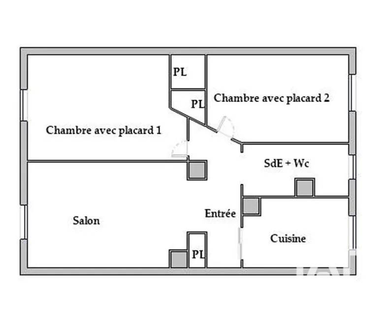 Appartement 3 pièces 50 m² · à Cachan · 50 m² · 224 000 €