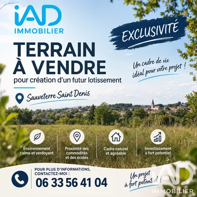 Building plot in Sauveterre-Saint-Denis (47220)