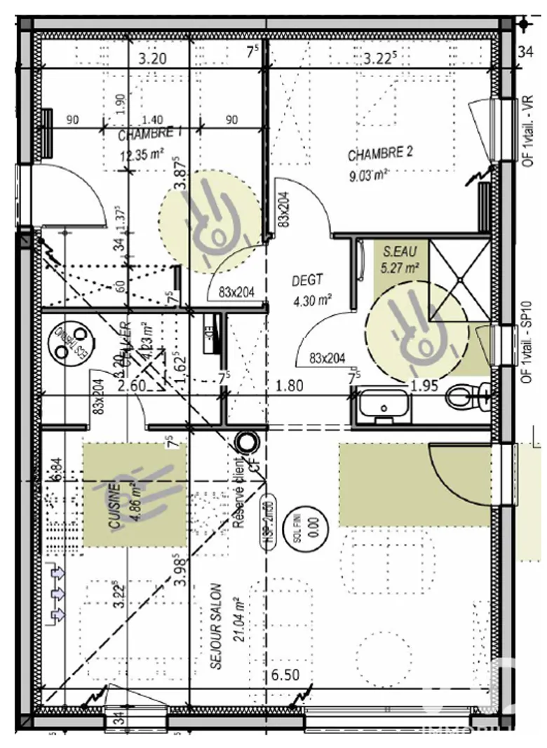 Maison 3 pièces 61 m² · à Belin-Béliet · 60,6 m² · 1 150 €/mois