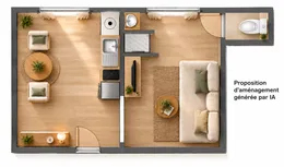 Studio à Le Touquet-Paris-Plage (62520)