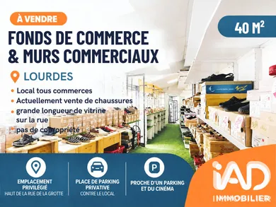Boutique/Local commercial à Lourdes (65100)