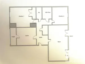 Apartment in Le Pont-de-Claix (38800)