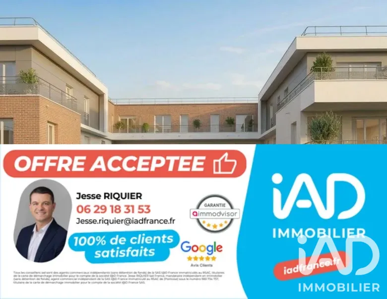Appartement 2 pièces 38 m² · à Pomponne · 37,8 m² · 169 000 €