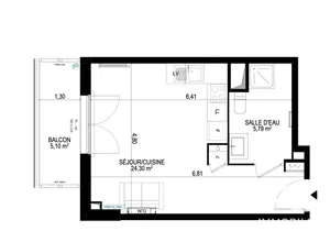 Studio à Monteux (84170)