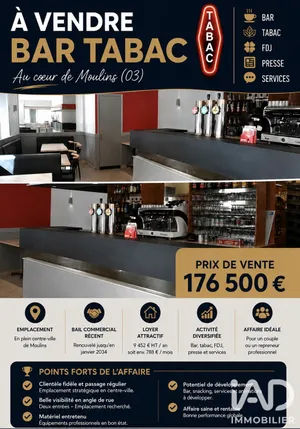 Tabac, Presse, Loto​ à Moulins (03000)