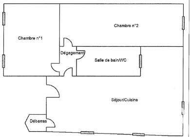 Appartement à Bourron-Marlotte (77780)