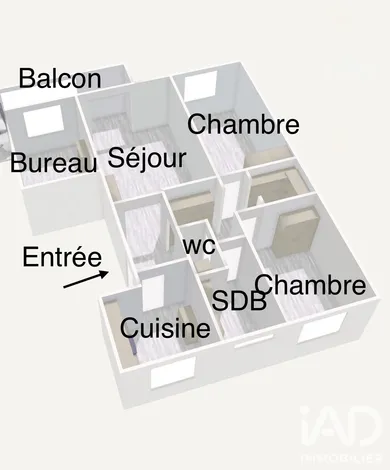 Appartement à Saint-Maur-des-Fossés (94210)