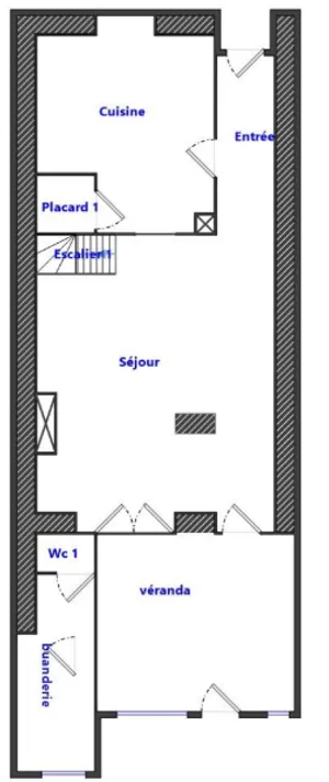 Townhouse in Pamiers (09100)