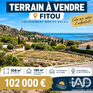 Terrain à bâtir à Fitou (11510)