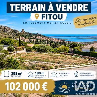 Terrain à bâtir à Fitou (11510)