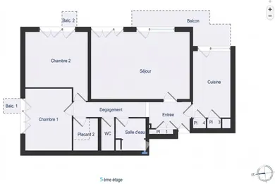 Apartment in Saint-Étienne (42100)