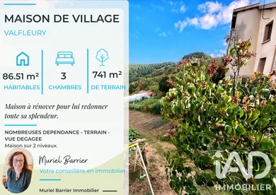 Village house in Valfleury (42320)