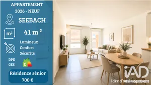 Appartement à Seebach (67160)