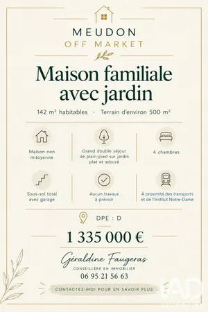 Maison traditionnelle à Meudon (92190)