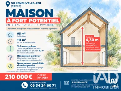 House in Villeneuve-le-Roi (94290)