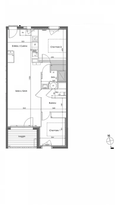 Apartment in Gujan-Mestras (33470)