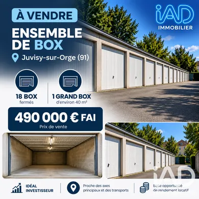 Garage à Juvisy-sur-Orge (91260)