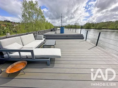 Péniche à Mézy-sur-Seine (78250)