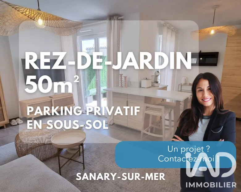 Appartement 2 pièces 44 m² · à Sanary-sur-Mer · 44 m² · 345 000 €