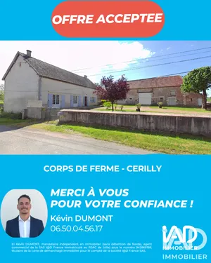 Maison de campagne à Cérilly (03350)
