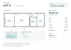 Apartment in Paris (75019)