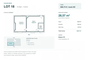 Apartment in Paris (75019)
