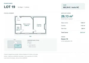 Apartment in Paris (75019)