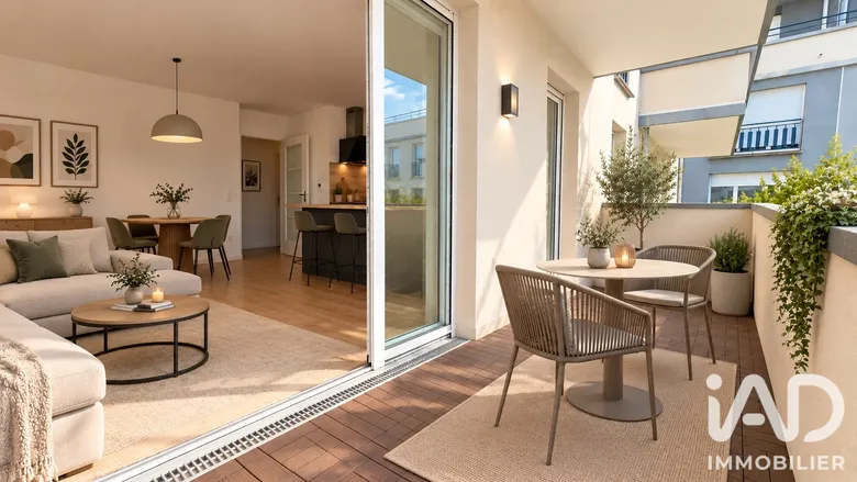 Appartement 3 pièces 61 m² · à Thiais · 61,3 m² · 260 000 €