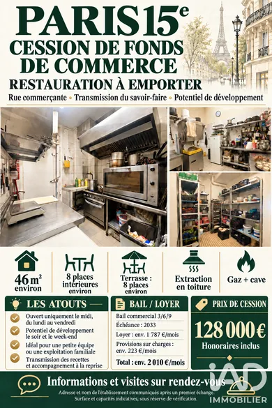 Restauration rapide à Paris (75015)