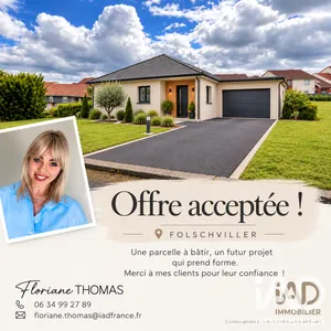 Terrain à bâtir à Folschviller (57730)