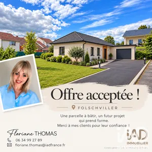 Terrain à bâtir à Folschviller (57730)