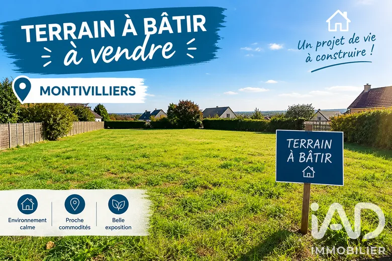 Terrain 543 m² · à Montivilliers · 85 000 €
