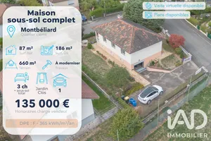 Maison à Montbéliard (25200)