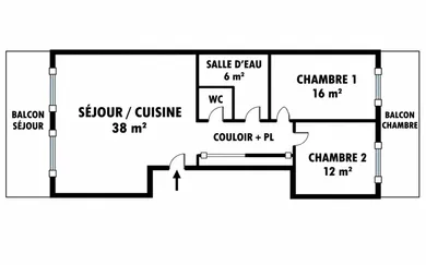 Appartement à Le Cannet (06110)